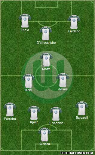 VfL Wolfsburg Formation 2011