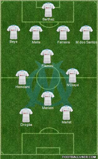 Olympique de Marseille Formation 2011