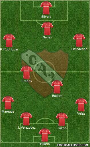 Independiente Formation 2011