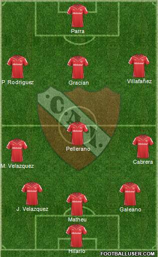 Independiente Formation 2011