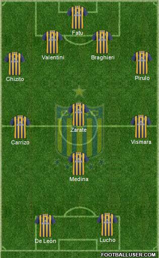 Rosario Central Formation 2011