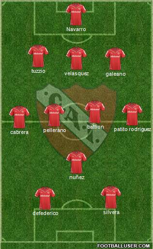 Independiente Formation 2011