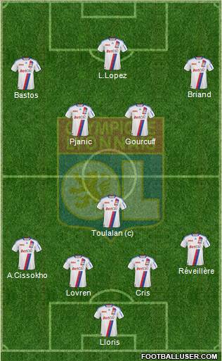 Olympique Lyonnais Formation 2011