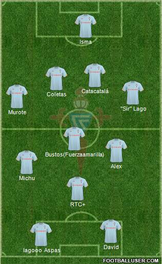 R.C. Celta S.A.D. Formation 2011