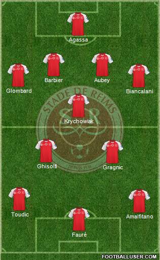 Stade de Reims Formation 2011