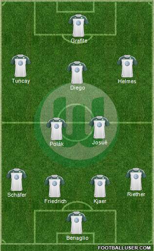 VfL Wolfsburg Formation 2011