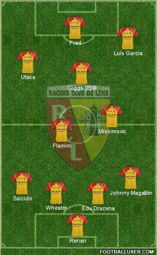 Racing Club de Lens Formation 2011