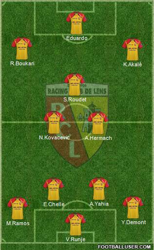 Racing Club de Lens Formation 2011
