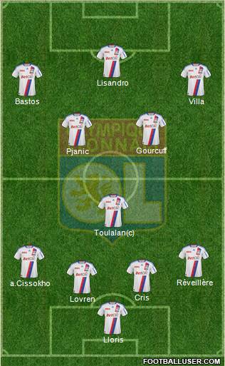Olympique Lyonnais Formation 2011