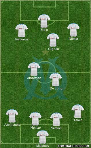 Olympique de Marseille Formation 2011