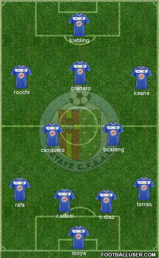 Getafe C.F., S.A.D. Formation 2011