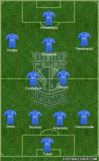 Lech Poznan Formation 2011