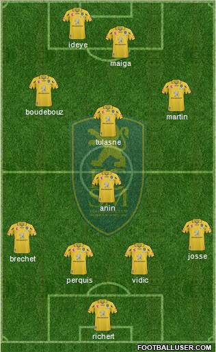 FC Sochaux-Montbéliard Formation 2011