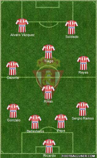 Real Sporting S.A.D. Formation 2011