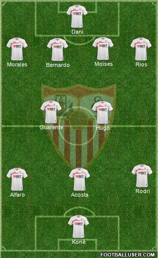 Sevilla F.C., S.A.D. Formation 2011