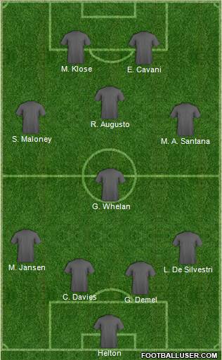 Pro Evolution Soccer Team Formation 2011