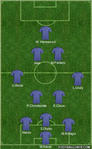 Pro Evolution Soccer Team Formation 2011