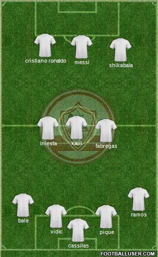 Zamalek Sporting Club Formation 2011