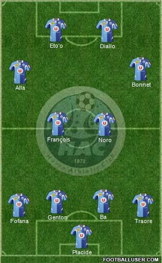 Havre Athletic Club Formation 2011
