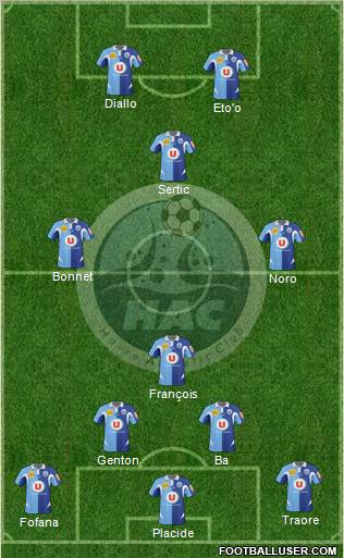 Havre Athletic Club Formation 2011