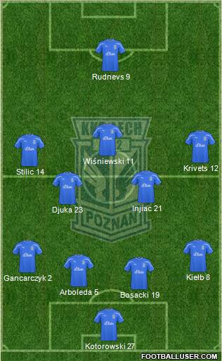 Lech Poznan Formation 2011