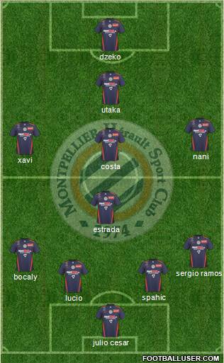 Montpellier Hérault Sport Club Formation 2011