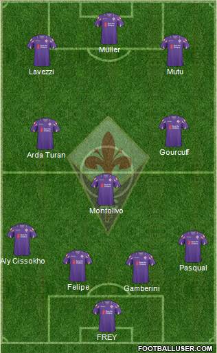 Fiorentina Formation 2011