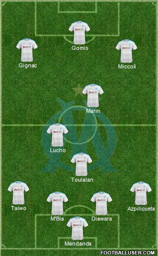 Olympique de Marseille Formation 2011