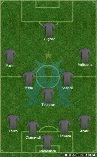 Olympique de Marseille Formation 2011