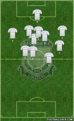 AMO Apollon Limassol Formation 2011