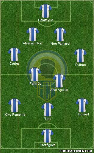 Hércules C.F., S.A.D. Formation 2011