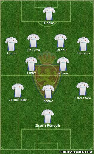 R. Zaragoza S.A.D. Formation 2011