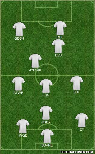 Pro Evolution Soccer Team Formation 2011