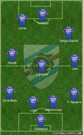 Sampdoria Formation 2011