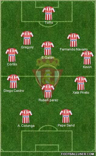 Real Sporting S.A.D. Formation 2011