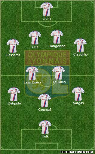 Olympique Lyonnais Formation 2011