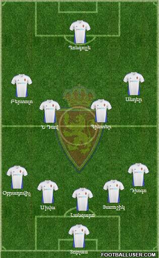 R. Zaragoza S.A.D. Formation 2011