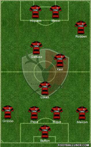 Kashima Antlers Formation 2011