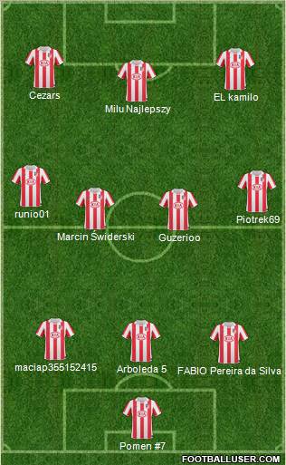 Atlético Madrid B Formation 2011