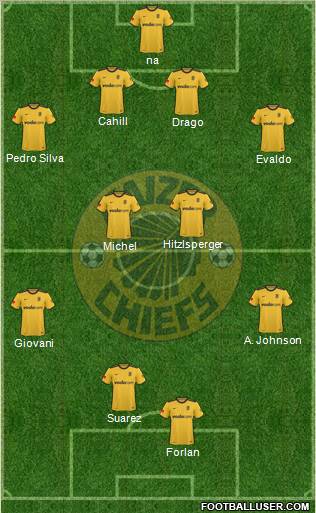 Kaizer Chiefs Formation 2011