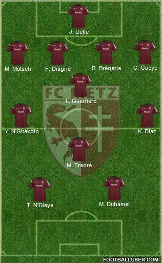 Football Club de Metz Formation 2011
