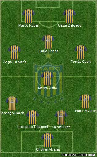 Rosario Central Formation 2011