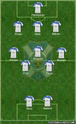 C.D. Tenerife S.A.D. Formation 2011