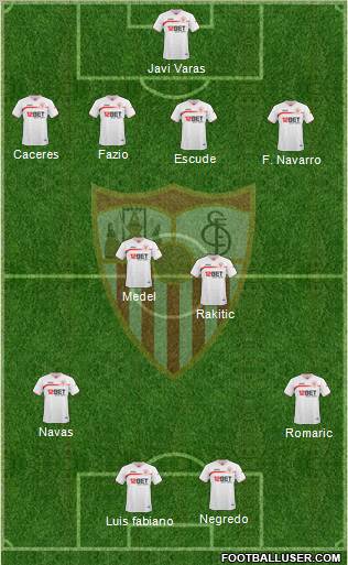 Sevilla F.C., S.A.D. Formation 2011