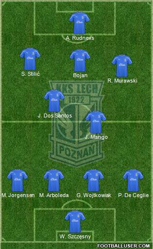 Lech Poznan Formation 2011