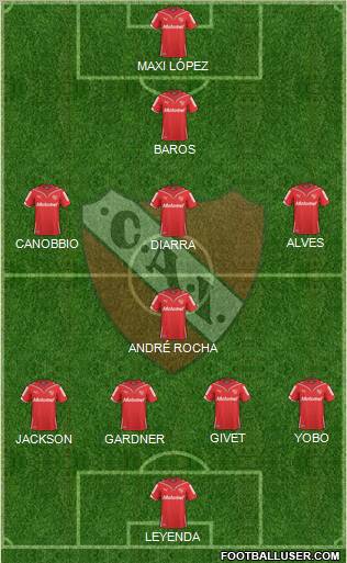 Independiente Formation 2011