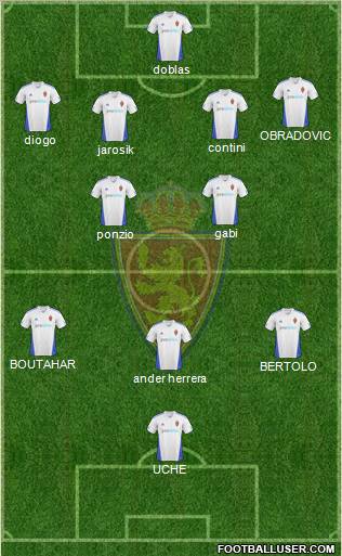 R. Zaragoza S.A.D. Formation 2011