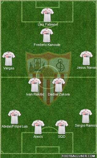 Sevilla F.C., S.A.D. Formation 2011