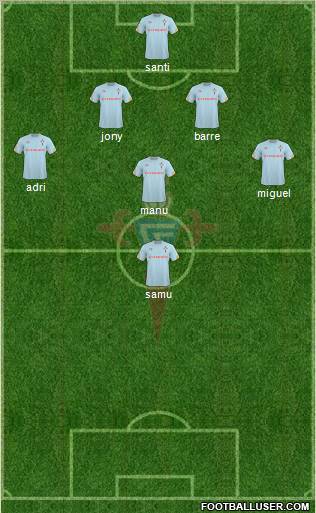 R.C. Celta S.A.D. Formation 2011