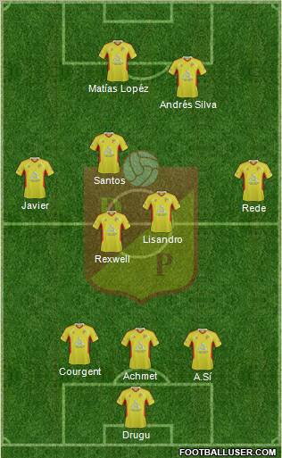 CS Deportivo Pereira Formation 2011